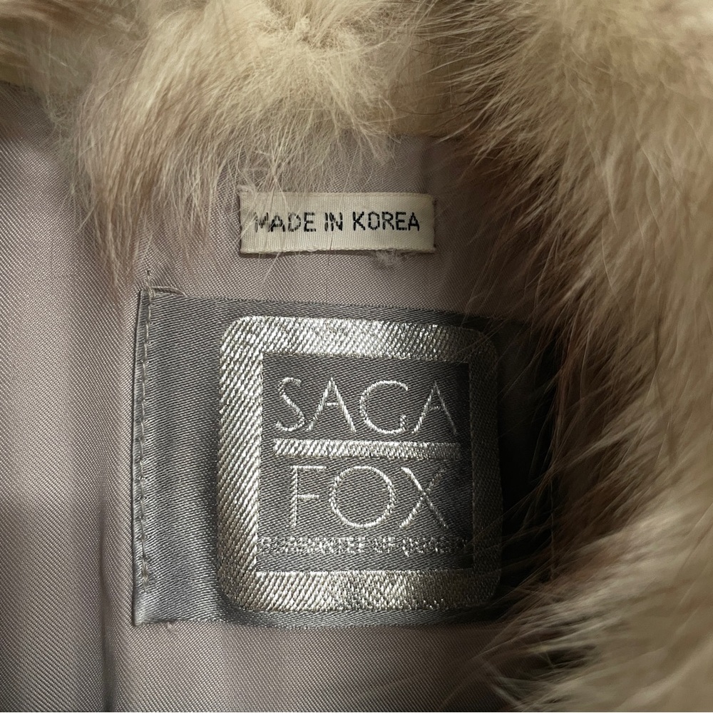 SAGA FOX fur coat